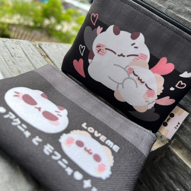 壞喵與毛喵 - 零錢包(共四款) / 生日禮物 療癒 實用 收納小物 - 零錢包/小錢包 - 其他材質 