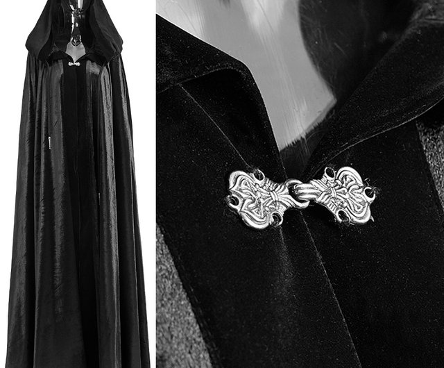 リバーシブルフード付きニットケープ　マント 41iwCh2FeEL._AC_AC_SY350_QL65_.jpg