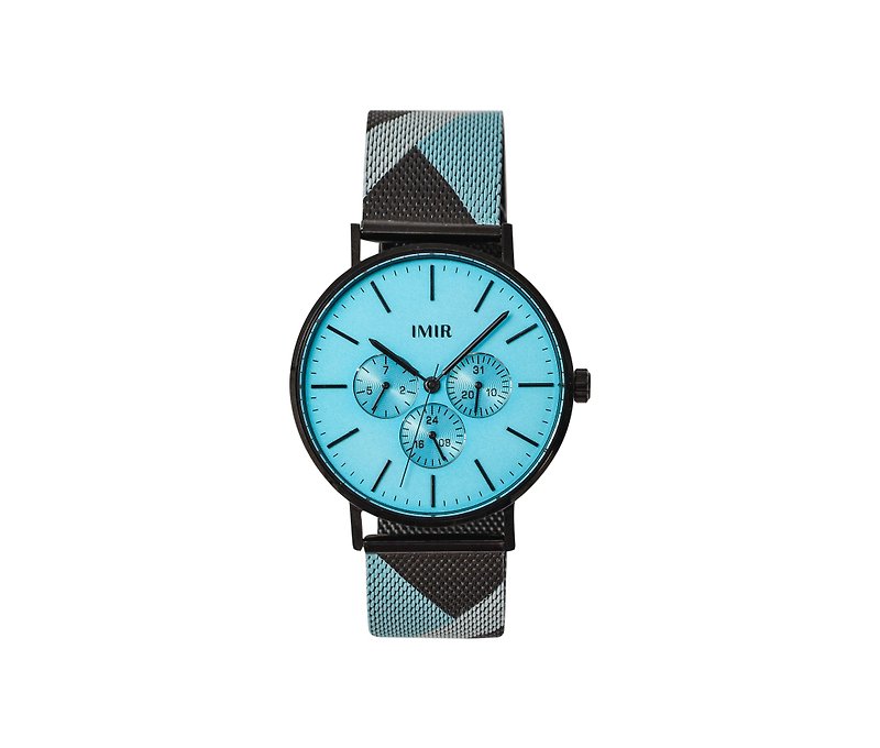 IMIR 英倫風情 | 尼羅藍 黑殼 (40mm) - 女裝錶 - 不鏽鋼 