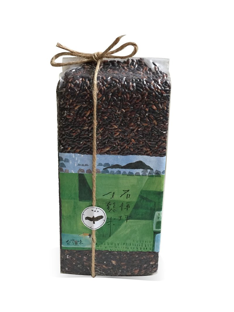 Stone ladder Ping ecological black rice - Noodles - Plastic White