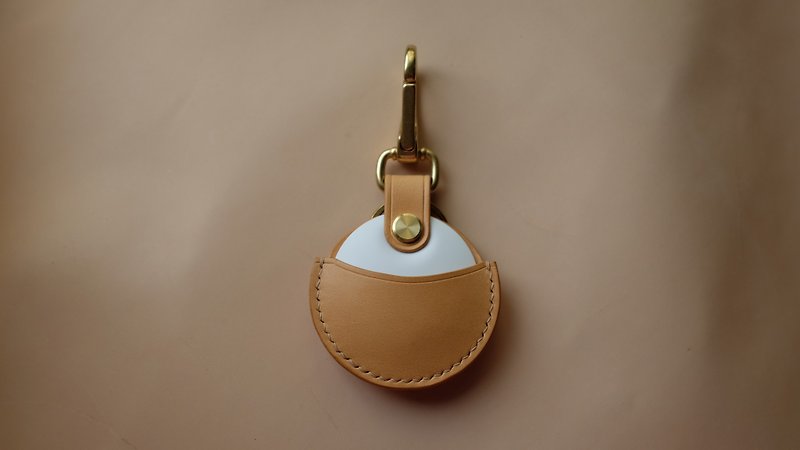 gogoro  鑰匙皮套 / Buttero皮革 - 鑰匙圈/鎖匙扣 - 真皮 卡其色