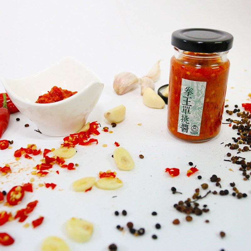 拳王單挑辣椒醬－幼幼班100g【預購中】 - 醬料/調味料 - 新鮮食材 紅色