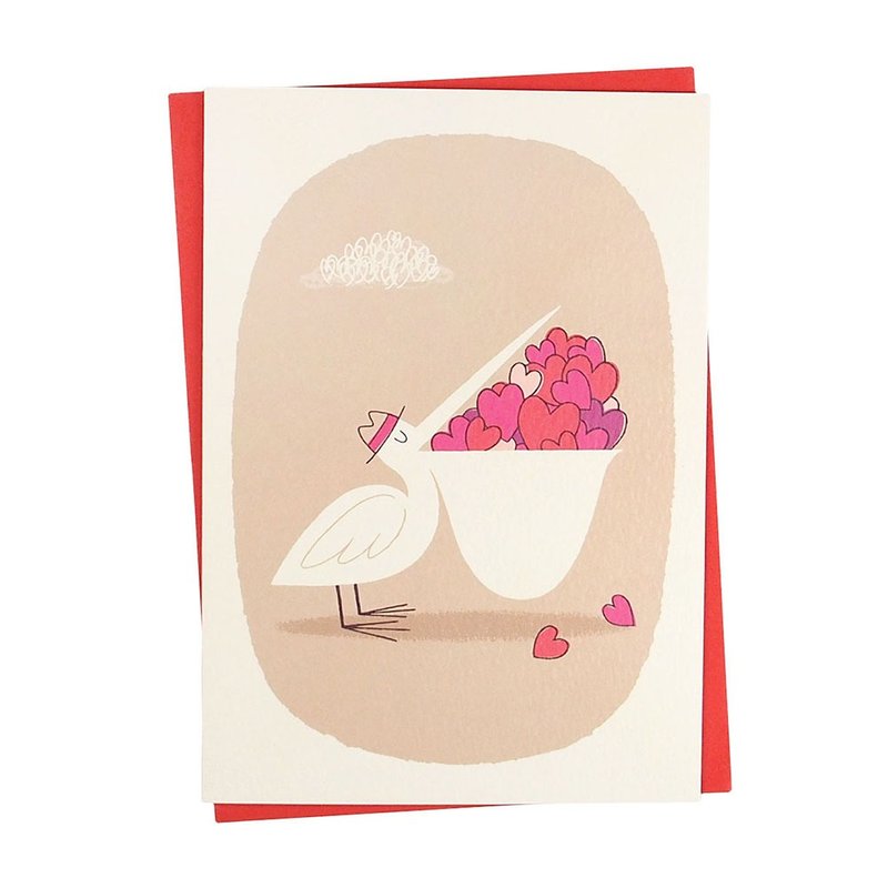 帶來滿滿的愛【Paper Rose-卡片 甜言蜜語】 - 卡片/明信片 - 紙 多色