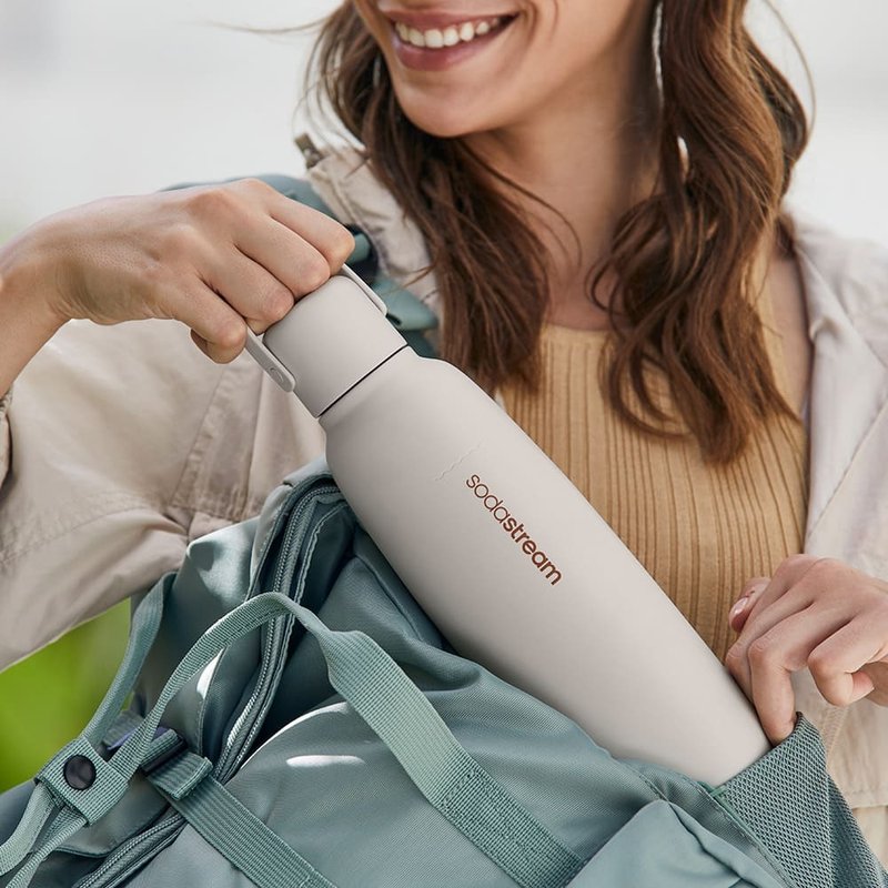 【新品】SodaStream 隨我行碳酸不鏽鋼保冷瓶(銀月沙/深海藍) - 保溫瓶/保溫杯 - 其他材質 