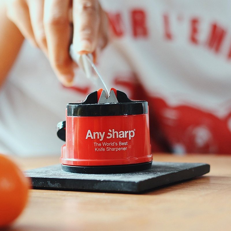 AnySharp Editions Sharpener / Red - Knives & Knife Racks - Other Materials Red