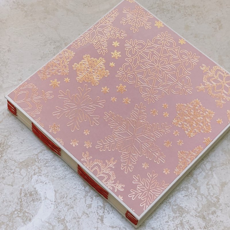 Crocodile Miss Snowflake French Handmade Book - Notebooks & Journals - Paper 