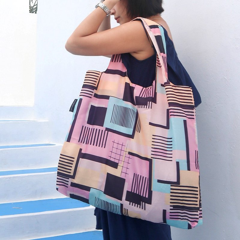 ENVIROSAX Australian Reusable Shopping Bag-Palm Springs Saguaro - Messenger Bags & Sling Bags - Other Man-Made Fibers Multicolor