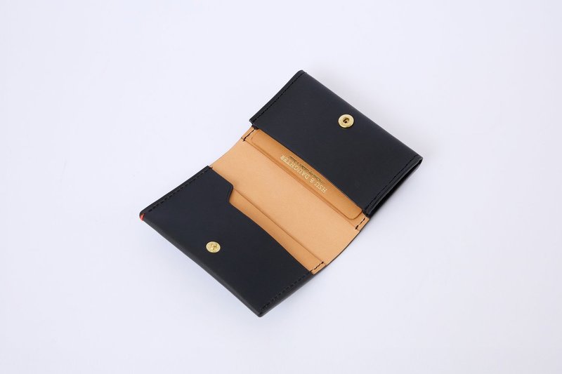 Handmade Course File Three-dimensional Card Holder | Card Storage | Leather | Genuine Leather | Gift - Leather Goods - Genuine Leather 