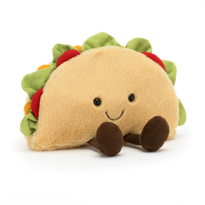 Amuseable Taco - ตุ๊กตา - เส้นใยสังเคราะห์ หลากหลายสี