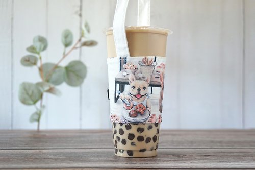 Bruni and Gumby’s Afternoon Tea 法鬥的幸福麵包店 - 環保杯套 (春夏款)