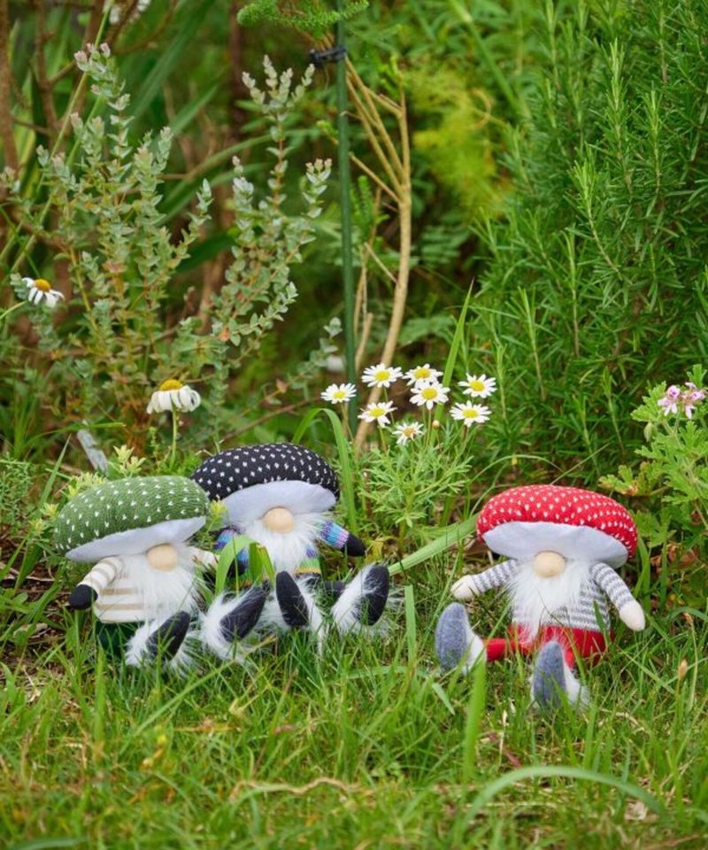 [Popular pre-order] Special offer Finnish Tontu mushroom doll elf ornament (3 colors) JMEP4301 - ตุ๊กตา - วัสดุอื่นๆ 