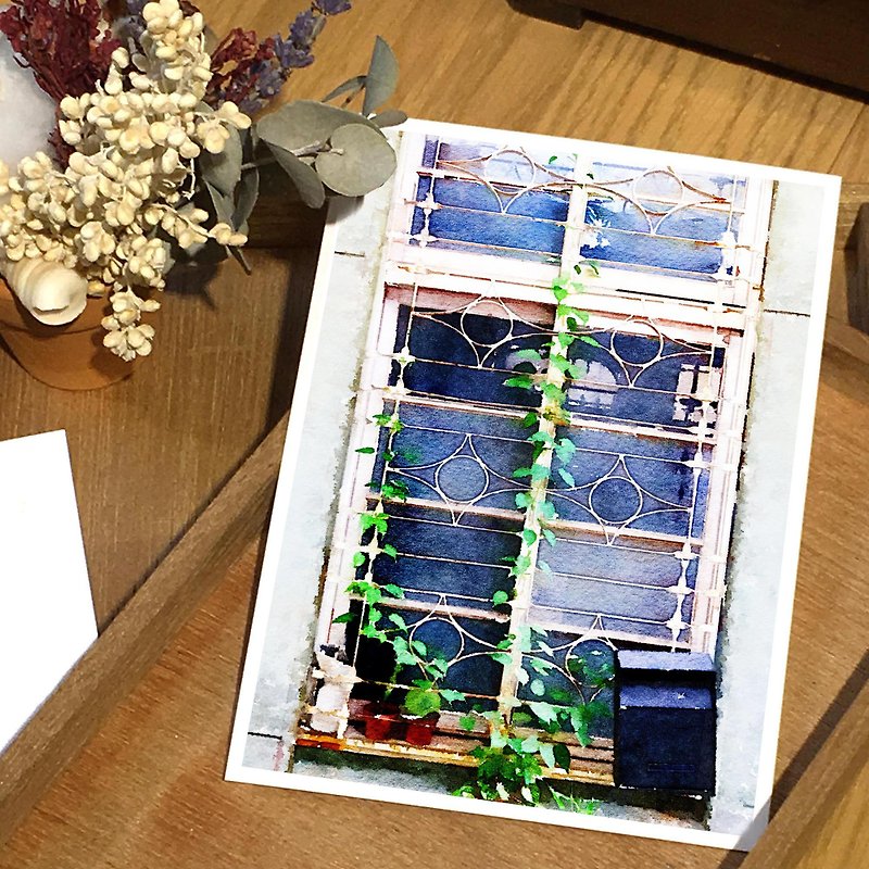 Old House Yan – Postcards from behind bars – 117 Tainan/Blue Eyes - การ์ด/โปสการ์ด - กระดาษ 