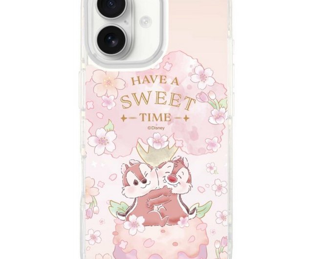 sweet pool スマホケース チップとデール スウィートタイム iPhone 17 Pro Max 透明/マグネット