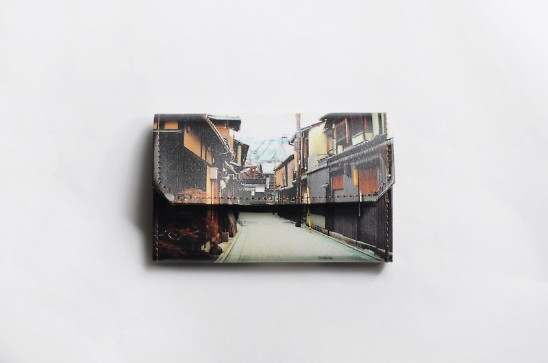 防水加工紙カード・小銭入れ-Kyoto travel - 小銭入れ - 紙 多色