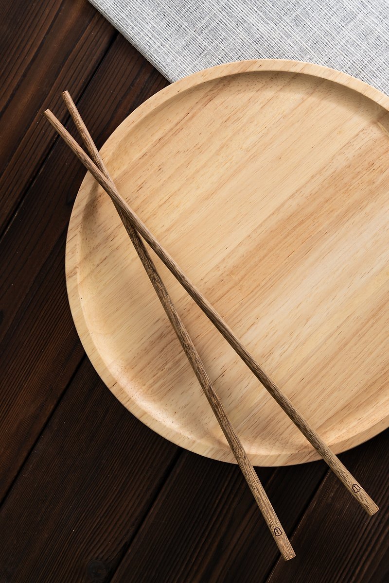 Islandoffer 32cm Wenge Wood Chopsticks Serving Chopsticks hot pot deep fry Chops - Chopsticks - Wood Gold