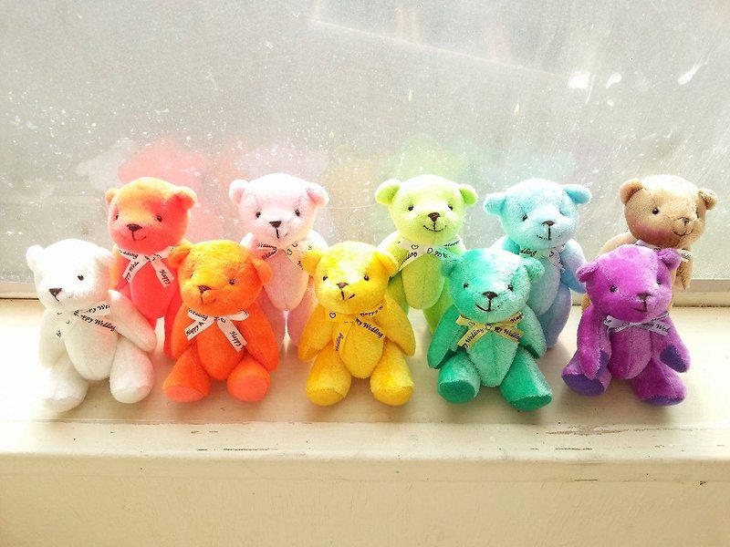 [Wedding] Animal Forest Bouquet Series-Noble Dudu Teddy Bear - Keychains - Other Materials Multicolor