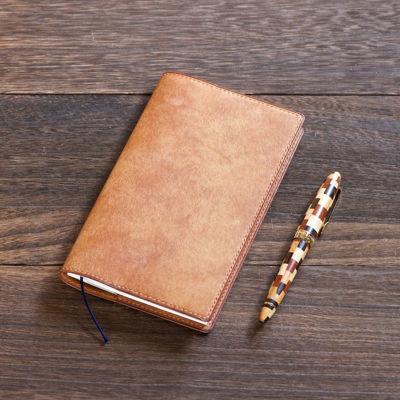 New book size notebook cover color order - Notebooks & Journals - Genuine Leather Brown