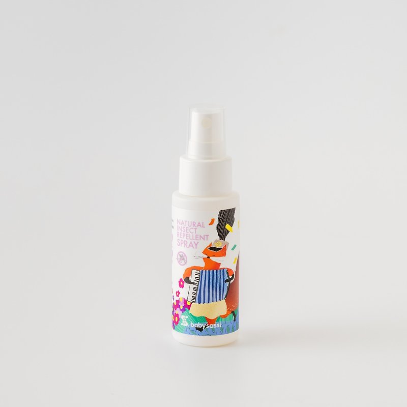 babysassi Natural Insect Repellent Spray - Insect Repellent - Plastic 