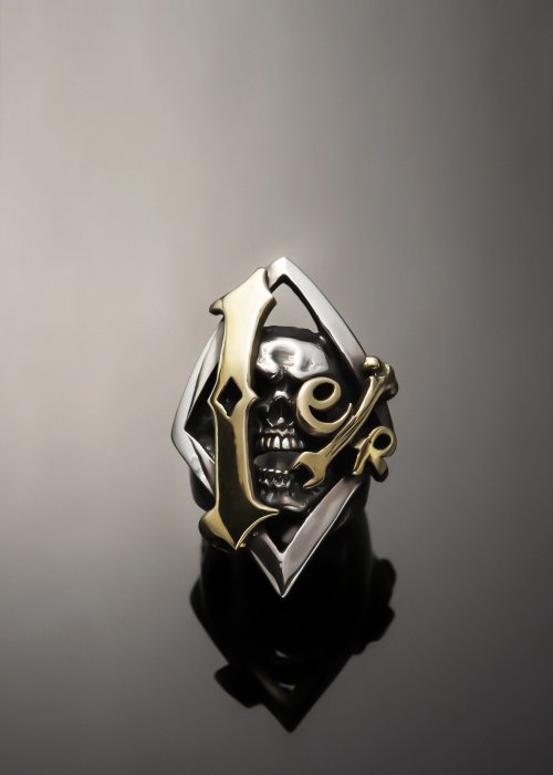2 Abnormal Sides Let's Ride | 1%er Skull Rider Ring | 1%er 菱形骷髏騎士戒指