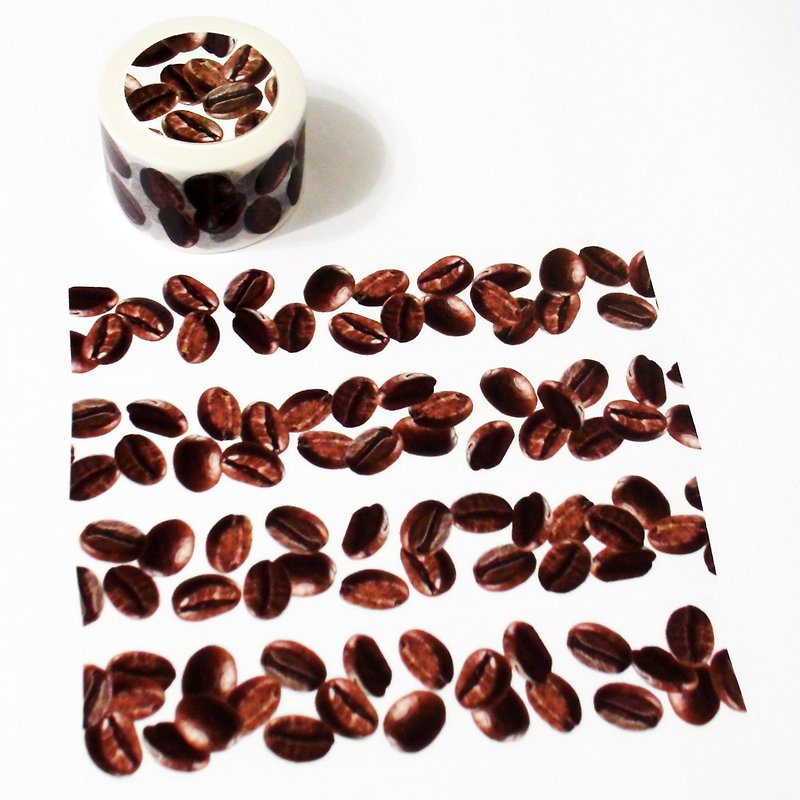 Masking Tape Coffee Beans - มาสกิ้งเทป - กระดาษ 