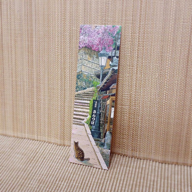 【台灣藝術家-林宗範】書籤-和春天有個約會 - 心意卡/卡片 - 紙 