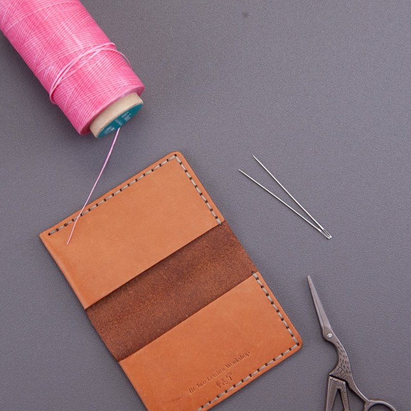 Card Holder, Business Card Holder, Wallet, Dual Storage, Taichung, Shen Ji New Village - Leather Goods - Genuine Leather 