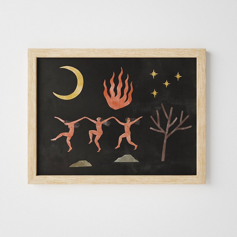 The Witches' Dance Witches' Dance-Prints/Posters - Posters - Paper Black