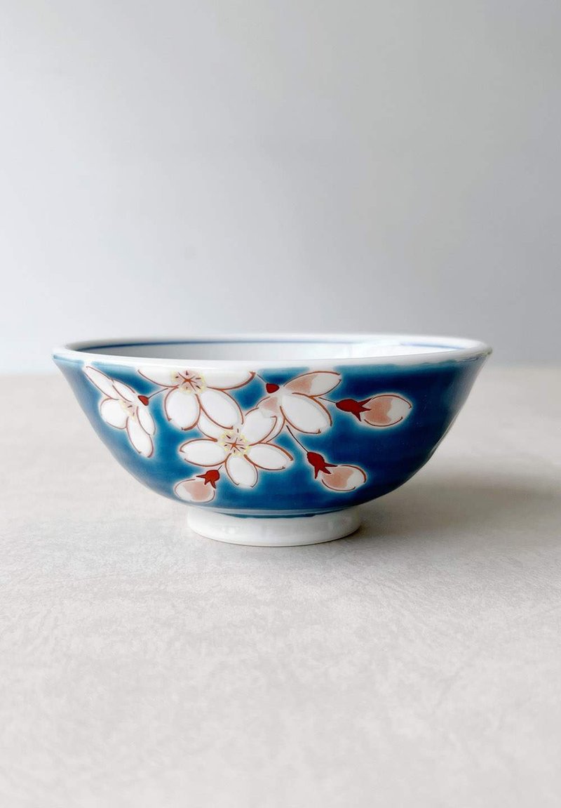 Sakura Rice Bowl - Bowls - Porcelain White