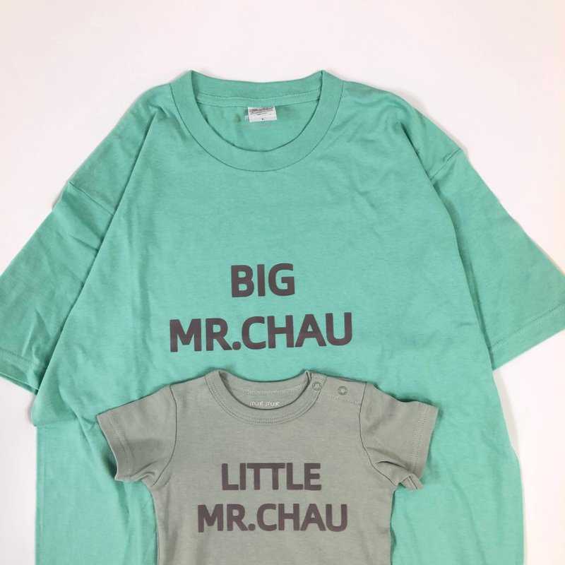 mur 父子親子 Big Mr and Little One 系列 - 親子裝 - 棉．麻 多色