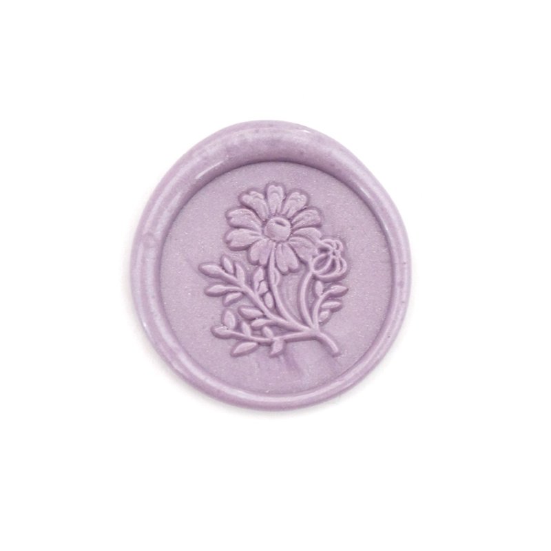 Chamomile Wax Seal Stamp - misterrobinson - Stamps & Stamp Pads - Copper & Brass 