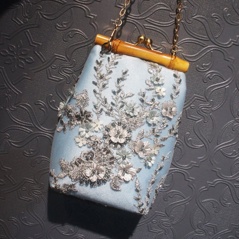 【Classic Bamboo Festival】Shuiyue Beads Embroidered Gold Bag Workshop - One person per class - Knitting / Felted Wool / Cloth - Silk 