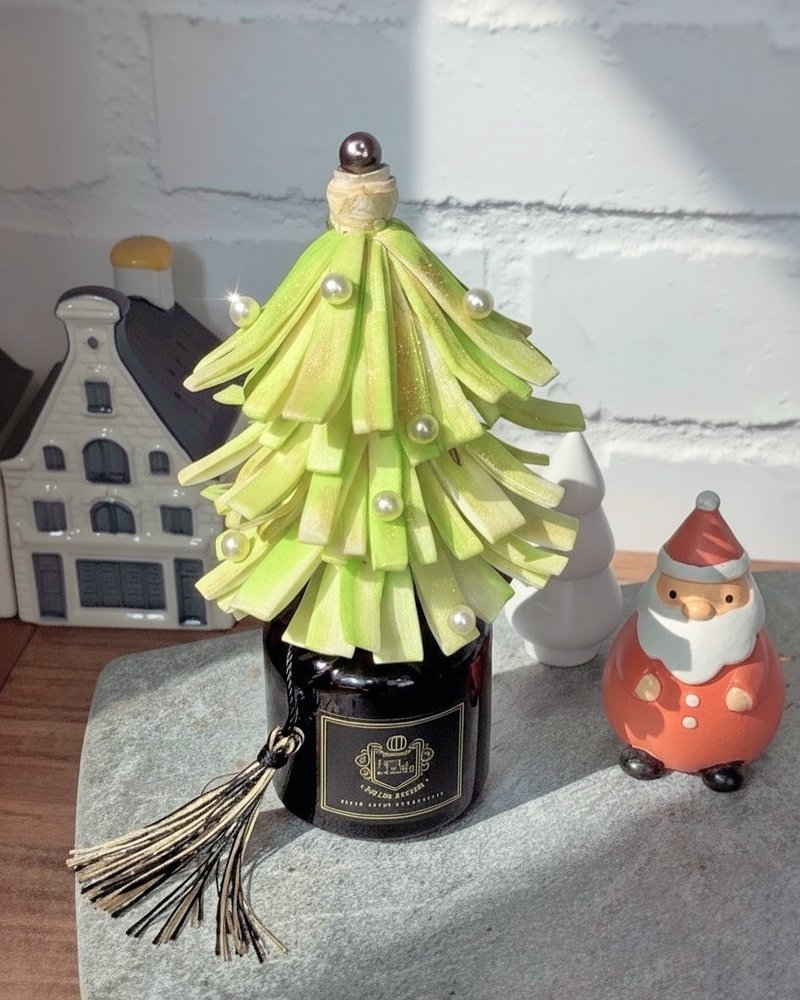 【索拉花】耶誕樹擴香棒 耶誕節限定手作 - 蠟燭/香薰/香水 - 植物．花 