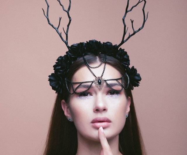 Antler headpiece deals