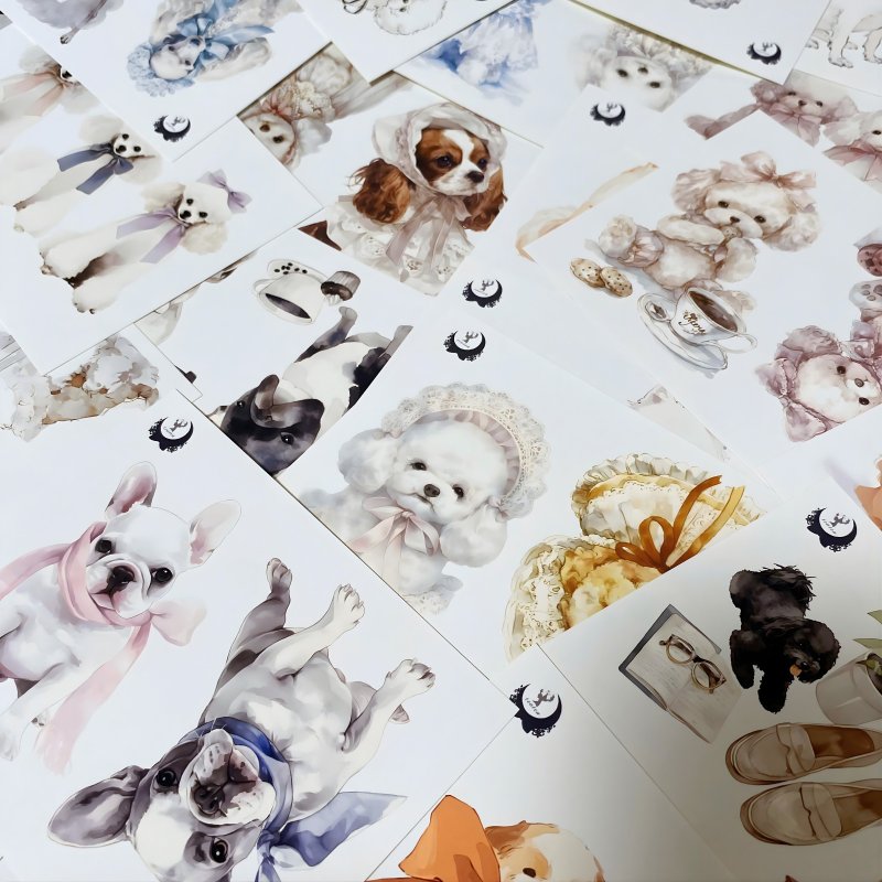 わんわんパック　35種35枚 - 貼紙 - 紙 