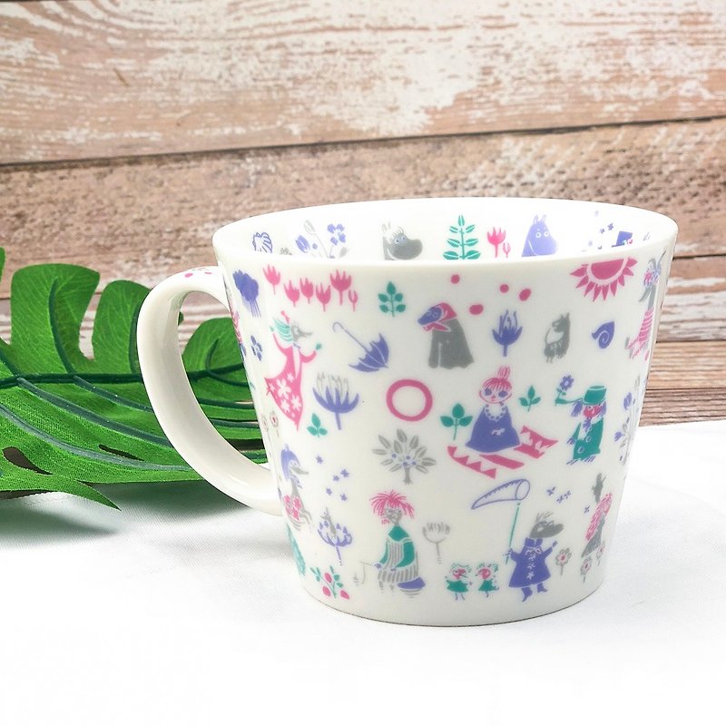 Moomin glutinous rice - wide mouth soup cup (graffiti) - Cups - Porcelain Multicolor