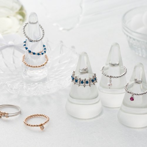 亞墨金珠寶 Yamojin Jewelry｜黃金 鑽石 純銀 珍珠 寶石 【亞墨金珠寶】日本K18白金 珍珠鑽石戒指 鑲鑽 尾戒 珊瑚戒指