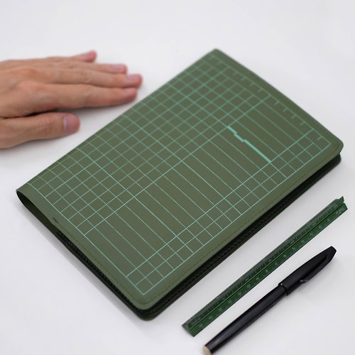 Least Studio HAH Refillable Sketch book A5 - FOREST GREEN