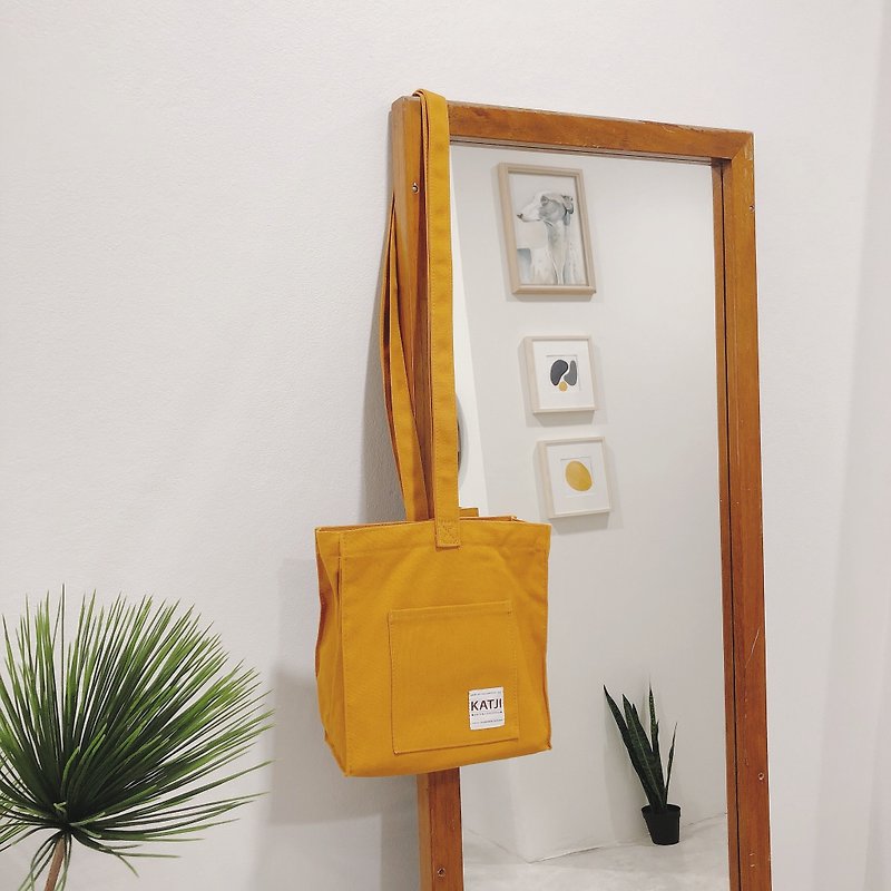 HONEY TOAST BAG : MUSTARD COLOR - Backpacks - Other Materials Orange