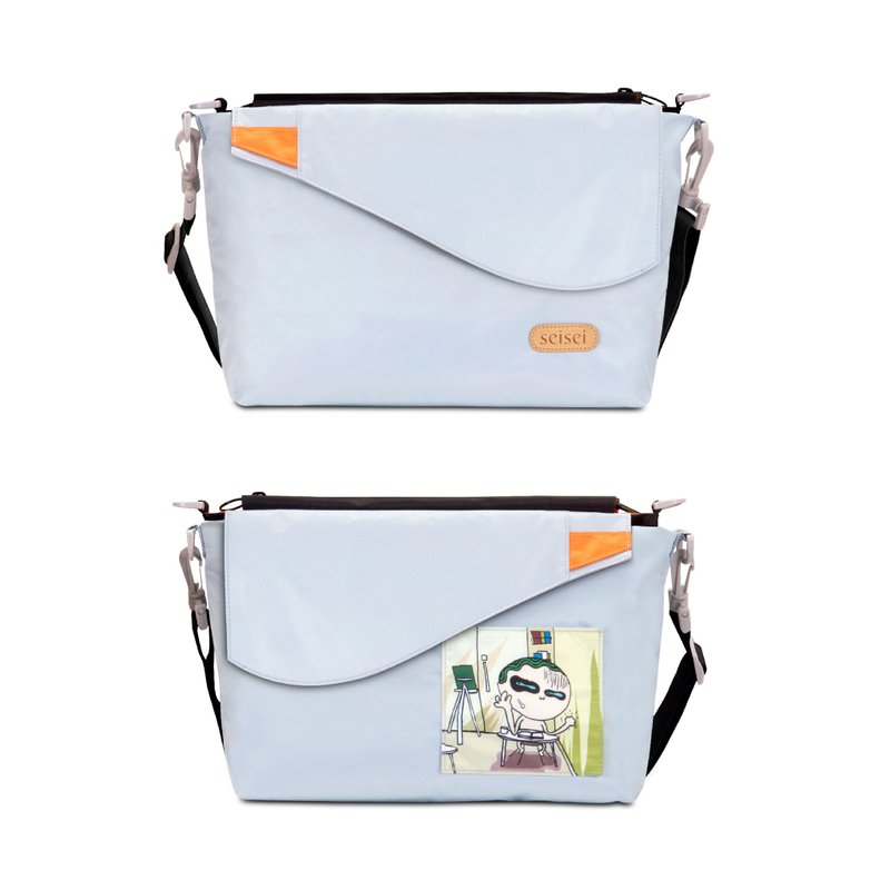 Eco-friendly rPET Crossbody bag; tote bag Two-in-one, yoyo bag (Forest) - Messenger Bags & Sling Bags - Polyester 