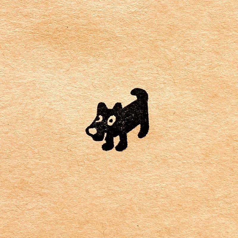 Dog・ rubber stamp - Stamps & Stamp Pads - Rubber White