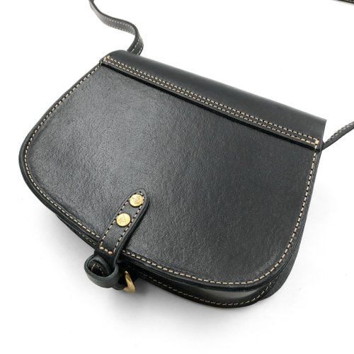 FOAK Mulberry Brown Leather Antique Saddle Bag - Shop foakvintage Messenger  Bags & Sling Bags - Pinkoi