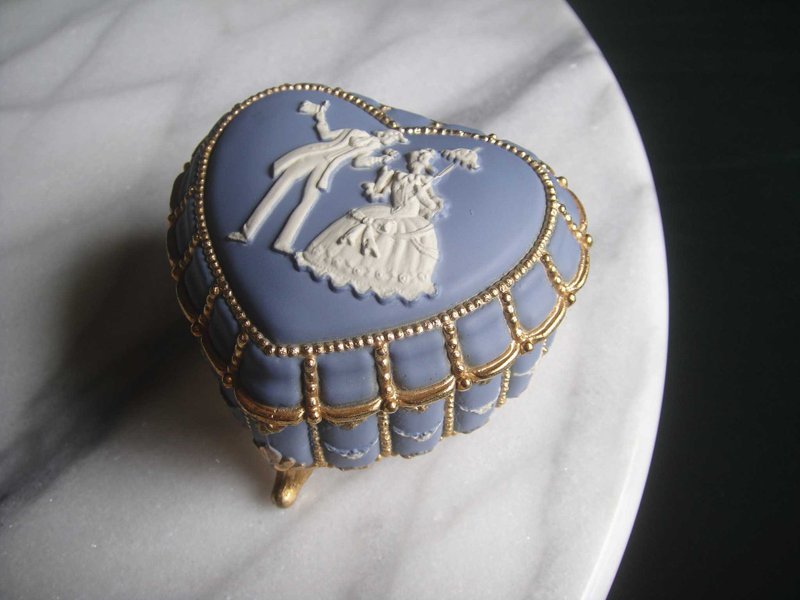 【Old Time OLD-TIME】Early second-hand Japanese music jewelry box - Storage - Other Materials Multicolor