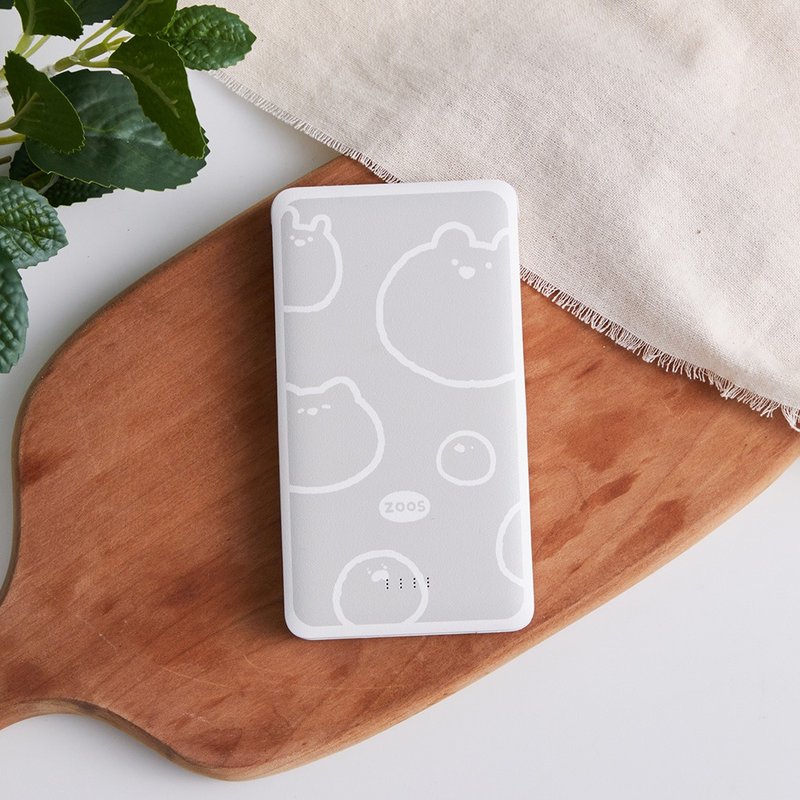 Come to some animals ZOOS10000mAh two-wire power bank - Chargers & Cables - Plastic Multicolor