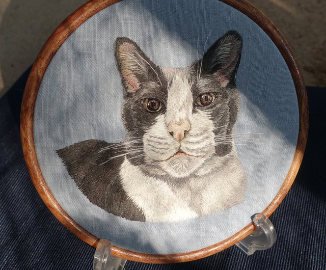 6inch Pet on sale embroidery portrait