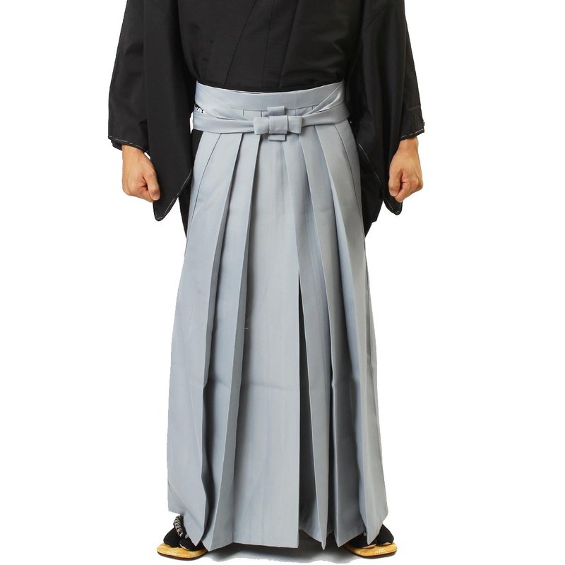 袴 メンズ SS S M L LL 83cm 87cm 91cm 95cm 99cm サイズ グレー - 男長褲/休閒褲 - 其他材質 灰色