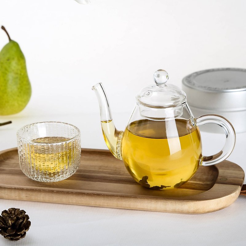 Classical Teapot-Pear Shape(350ml) - Teapots & Teacups - Glass 