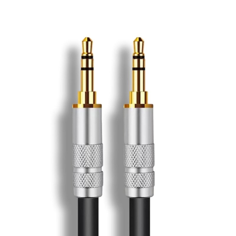 3.5mm AUX audio cable [BM46] 3.5 audio source cable audio cable male to male 3 pole 3.5 - Gadgets - Other Materials 