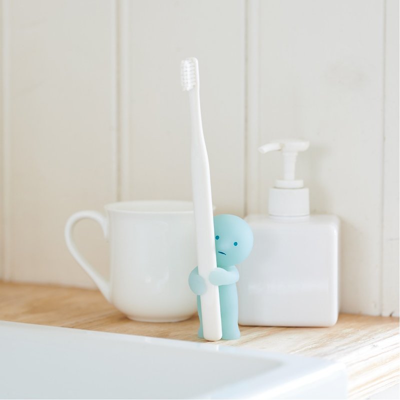 Smiski│The incredible luminous elf healing toothbrush holder (love hug) - อุปกรณ์ห้องน้ำ - วัสดุอื่นๆ 