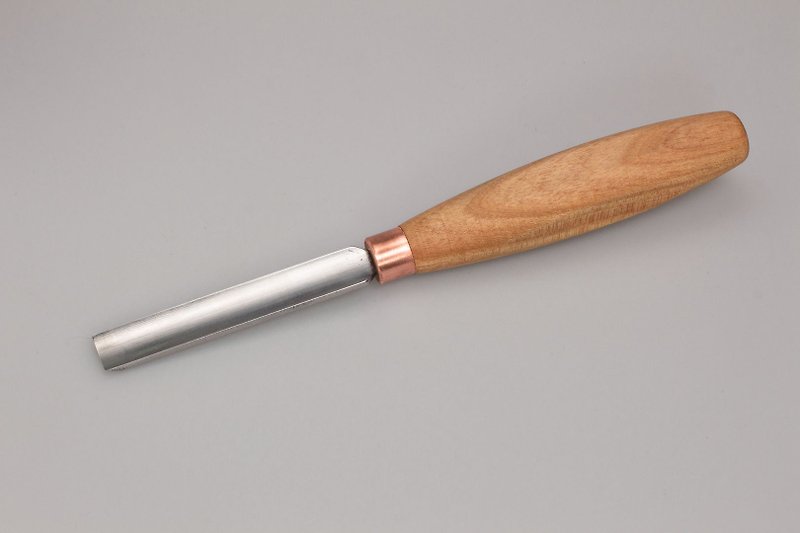 Round chisel (blade size 12mm) - ชิ้นส่วน/วัสดุอุปกรณ์ - โลหะ สีนำ้ตาล
