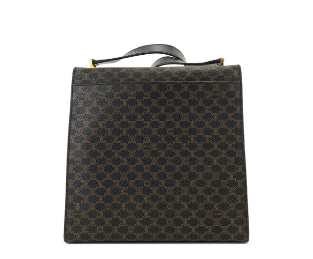 日本直送 名牌中古包 】CELINE セリーヌ マカダム ターンロック